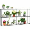 Outsunny 3 Tier Metal Plant Stand, Flower Pot Display Shelf, No Tools Required 1 Outsunny 3 Tier Metal Plant Stand, Flower Pot Display Shelf, No Tools Required -Outsunny store 52824362 1