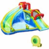 Outsunny 5 In 1 Kids Bouncy Castle With Slide Pool Inflatable House W/ Inflator 1 Outsunny 5 In 1 Kids Bouncy Castle With Slide Pool Inflatable House W/ Inflator -Outsunny store 52977775 1