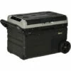 Outsunny 40L Car Refrigerator 12V Portable Freezer W/ Inner LED Light, Wheels -Outsunny store 53486773 1