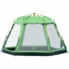 Outsunny 6 Person Camping Tent 2-Tier Pop-up Tent W/ Portable Carry Bag 1 Outsunny 6 Person Camping Tent 2-Tier Pop-up Tent W/ Portable Carry Bag -Outsunny store 53537395 1