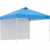 Outsunny 3x3(M) Pop Up Gazebo Canopy Tent W/ 1 Sidewall Carrying Bag Blue -Outsunny store 54691247 1