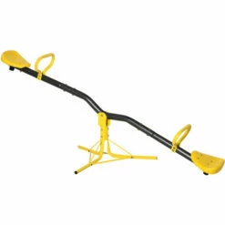 Outsunny 360 Degree Rotating Seesaw Teeter-Totter For Kids 3-7 Years Outdoor
