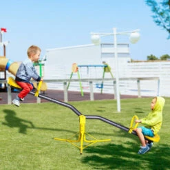 Outsunny 360 Degree Rotating Seesaw Teeter-Totter For Kids 3-7 Years Outdoor -Outsunny store 55475785 3