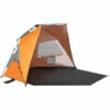 Outsunny Pop Up Beach Tent Sun Shelter W/ Extended Porch, Sandbag & Carry Bag -Outsunny store 56391313 1