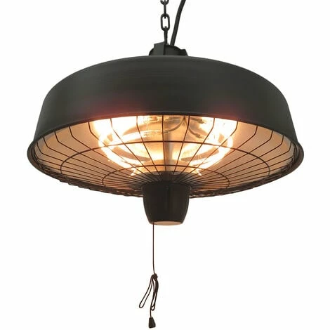 Outsunny Adjustable Infrared Halogen Ceiling Mounted Light Heater 1000/2500W Outsunny Adjustable Infrared Halogen Ceiling Mounted Light Heater 1000/2500W -Outsunny store 5705166 1