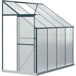 Outsunny 8 X 4ft Walk-In Garden Greenhouse Aluminum Frame Polycarbonate