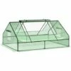 Outsunny Greenhouse Flower Planter Mini Zipper Garden Patio Steel 1.8 M 2 Outsunny Greenhouse Flower Planter Mini Zipper Garden Patio Steel 1.8 M -Outsunny store 6429814 1