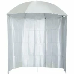 Outsunny 2.2M Outdoor Parasol Fishing Umbrella Beach Sun Shelter W/ Carry Bag
