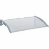 Outsunny Door Awning Canopy Front Window Shade For Porch Patio 140cm X 70cm -Outsunny store 7745436 1