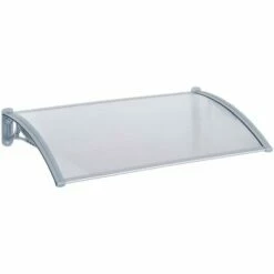 Outsunny Door Awning Canopy Front Window Shade For Porch Patio 140cm X 70cm