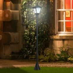 Outsunny Outdoor Garden Solar Light With Base Freestanding Energy-saving Optical 9 Outsunny Outdoor Garden Solar Light With Base Freestanding Energy-saving Optical -Outsunny store 7795956 3